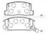 тормозная кладка Brake Pad:04466-17010
