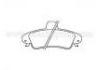 тормозная кладка Brake Pad:1 204 850