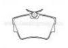 тормозная кладка Brake Pad:701 698 451