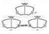 тормозная кладка Brake Pad:5889089