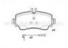тормозная кладка Brake Pad:168 420 00 20
